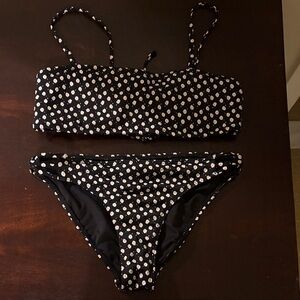 O'Neil black bikini with daisies